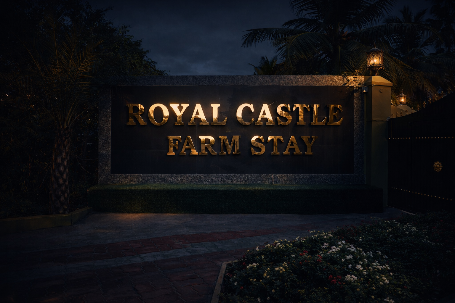 Royal Castle Farm Stay Resort grounds and nature